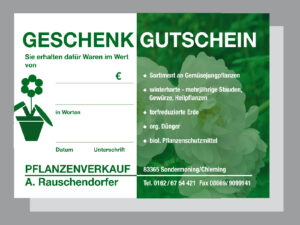 Geschenkgutschein