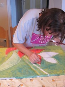 Malkurs bei Christa Tauser